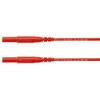 Schutzinger テストリード線 1kV， 赤， 1m Schutzinger