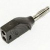 Mueller バナナプラグ 真鍮 47.7mm 赤 MUELLER ELECTRIC