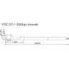 エスケイ工機 コンタクトプローブ(プローブピン) リング形 170137-1-500-BK エスケイ工機