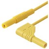 Hirschmann Test & Measurement テストリード線 1000V ac/dc， 黄， 1m(934083103) Hirschmann Test & Measurement