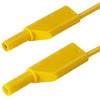 Hirschmann Test & Measurement テストリード線 1000V ac/dc， 黄， 2m(934089103) Hirschmann Test & Measurement