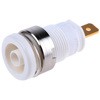 Hirschmann Test & Measurement バナナプラグ 真鍮 32mm 白 Hirschmann Test & Measurement