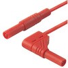 Hirschmann Test & Measurement テストリード線 1000V ac/dc， 赤， 2m(934084101) Hirschmann Test & Measurement