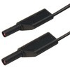 Hirschmann Test & Measurement テストリード線 1000V ac/dc， 黒， 1m(934195100) Hirschmann Test & Measurement