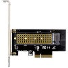 NVMeSSDをPCI Express接続に変換するボード NVNeのGETA エアリア