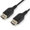 DisplayPortケーブル/ディスプレイポート1.4/VESA規格認定品/スリムケーブル/8K60Hz & 4K120Hz/DPオス - DPオス StarTech.com