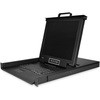 KVMコンソール/ラックマウント型/17インチLCDモニター/1U/VGA/1280x1024/USB対応/MTBF 50，000時間/ケーブル付属/OSD機能搭載/統合型KVMスイッチ/KVMコンソールドロワー StarTech.com