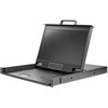 KVMコンソール/ラックマウント型/1ポート/17インチLCDモニター/1U/VGA/1080p/USB対応/MTBF 50000時間/ケーブル付属/KVMコンソールドロワー StarTech.com