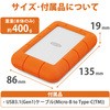 LAC301558 HDD (�n�[�h�f�B�X�N) �O�t�� �|�[�^�u�� LaCie Rugged Mini IP67 �h�� �h�o �ϏՌ� 2�N�ۏ� LaCie(���V�[) 54928799