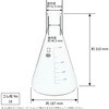 010530-3000 三角フラスコ(SIBATA) SIBATA(柴田科学) 54935449
