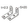 木製収納家具用壁固定金具 コクヨ