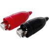 SCCP-50 +-セット わに口クリップ(カバー付) 清和工業 54939458