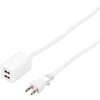 H72022UWH USB�^�b�v2�|�[�g2�D4A �z���C�g YAZAWA(���U���R�[�|���[�V����) 55001513