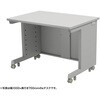 ED-SK10080GY デスク_eシリーズ/ライトグレー×ライトグレー サンワサプライ 55028026