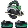 18V 165mmコードレス丸のこ 電池3個付き仕様 HiKOKI(日立工機)