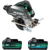 36V コードレス集じん丸のこ 電池2個付き仕様 HiKOKI(日立工機)