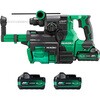DH3628DB (2XPZ) 36V 集じん装置付きコードレスロータリハンマドリル 電池3個付き仕様 HiKOKI(ハイコーキ) 55039899