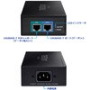 TPE-319GI(A) 10G 802.3bt PoE++�C���W�F�N�^�[PSE�Ή��i TRENDnet 55185490