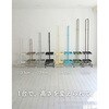 LTHS-2(LGY) バスケットトローリー ハンガーラック キャスター付き レギュラー/スリム YAMAZEN(山善) 55189577