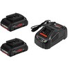 バッテリー&充電器セット DC18.0V エスコ