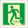 [蓄光式]床用誘導標識 300x300mm エスコ