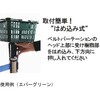 BLB-OR ベルトパーテーション用バスケットスタンド BLBシリーズ 大和産業 55278678