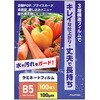ラミネートフィルム100μ B5サイズ フジテックス