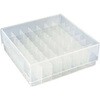 49-place Freezer Rack w/ lid， slotted base， Clear BMSC0200556シリーズ ビーエム機器