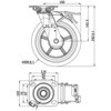 EA520DB-32 [EA520DB-30用]交換用タイヤ EA520DBシリーズ エスコ 55312384