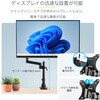 ARMPIVOT2USB3 モニターアーム/クランプ ・グロメット 固定式/1画面/最大34インチ(21:9)/耐荷重8kg/VESA対応/多関節/高さ調整可能/2x USB 3.0ポート内蔵/メカニカルスプリング StarTech.com 55327284