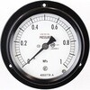 密閉型圧力計(75Φ)1MPa 禁油 埋込形D枠(取付穴) BC15-233シリーズ 長野計器