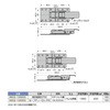 ステンレス鋼製超強力三方向キャッチボルト LAMP(スガツネ工業)