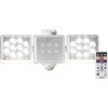 12W×2灯フリーアーム式LEDセンサーライト リモコン付 ライテックス