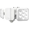5W×2灯フリーアーム式LEDソーラーセンサーライト ライテックス(ムサシ)