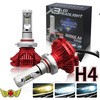 X3 H4 LEDヘッドライト Hi/Lo切替 25W 6000LM 防水 レッド MAD MAX(マッドマックス)