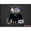 小型2灯式 汎用 LED フォグランプ 20W 12V-24V兼用 MAD MAX(マッドマックス)