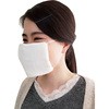 gauze 5P ゴムとガーゼタオルで縫わずできる簡易マスク ホワイト 成瀬 55677817