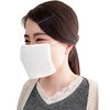 gauze 5P ゴムとガーゼタオルで縫わずできる簡易マスク ホワイト 成瀬 55677817