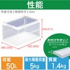 TRL-S50TM-10P まとめ買い 薄型軽量折りたたみコンテナ TRUSCO 57133417