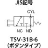 TSV-31B-6 小型切替バルブ(手動式) TRUSCO 57222165