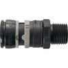TRS-S4NR 樹脂ソケット(めねじ取付用) TRUSCO 57222427