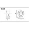B767-0012 NEWロックナット(ステンレス) TRUSCO 57262485