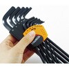 TRRS-12S 六角棒レンチセット(ショートタイプ) TRUSCO 39522637