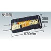 TTR-670-BK ツールロール(ポケット22個) TRUSCO 57228858