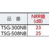 TSG-300NB イヤーマフ(ネックバンドタイプ) TRUSCO 57230197