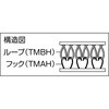 TMBH-1625-W マジックテープ 縫製用B側 TRUSCO 57233155
