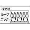 TDP-MTSBK マジックテープセット(弱粘着タイプ) 長さ1m TRUSCO 37312265