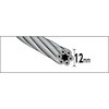 TWAL-12S1 玉掛けワイヤロープスリング アルミロック Aタイプ TRUSCO 57236838