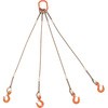 玉掛けワイヤロープスリング Wスリング (2本吊りタイプ) TRUSCO