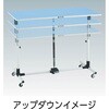 JM-6060GC 上下調節機能付作業台(キャスター付) TRUSCO 57246175